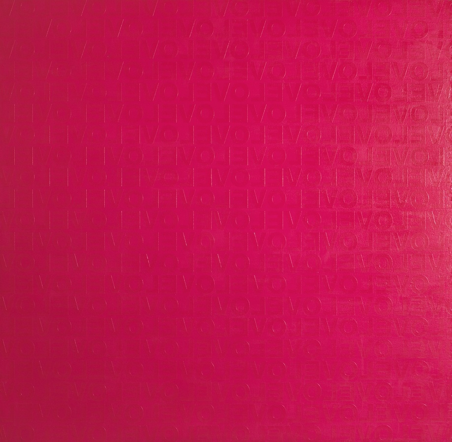 PINK LOVE #1, 2007 Acrylic on canvas 120 x 120 cm